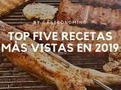 five recetas vistas 2019