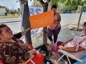 Huincul: tres mujeres continúan encadenadas municipio confirmaron están huelga hambre