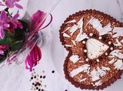Tarta tres chocolates corazón