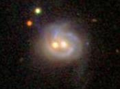 Descubierto doble agujero negro supermasivo galaxia cercana