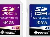 Nuevas SDHX hasta megabytes segundo