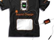 Orange lanza camiseta recarga gadgets gracias sonido