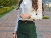Falda tweed