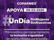 Coparmex posición ante paro mujeres.