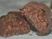 Bombones crocanti crema cacao
