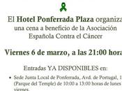 Asociación Española contra Cáncer León organiza viernes XIII Cena benéfica