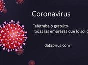 Coronavirus. Teletrabajo gratuito para empresas soliciten.