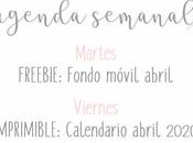 Agenda Semanal 23/03 29/03