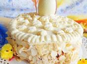 Mona Pascua chocolate blanco cerezas negras