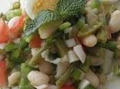 Ensalada alubias menta