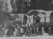 1931:discurso proclamación República desde edificio Correos.La placa avenida Alfonso XIII arrancanda arrojada bahía.