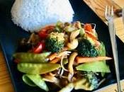 Verduras salsa teriyaki