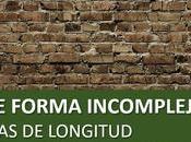 Forma compleja incompleja unidades longitud: Cómo pasar otra.