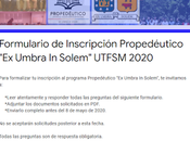 Invitación para postular propedéutico UTFSM 2020.