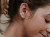 Pendientes trepadores plata Coconut Store