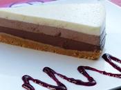 Pastel tres chocolates