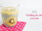 Pudding chía kiwi amarillo