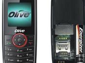 Olive Telecom presenta móvil funciona pilas