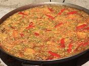 Paella pollo conejo para personas