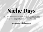 Descuentos hasta euros cosmética lujo Niche Days www.purenichelab.com