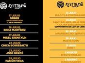 Ayutthaya Festival Coslada: Sôber, Love Lesbian, Rulo Contrabanda, Mikel Erentxun, José Mercé, Zenet, India Martínez...