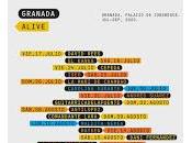 Granada Alive 2020, Conciertos