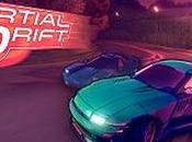 Inertial Drift; mecánicas twin stick juego conducción, también físico