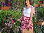 Falda margaritas