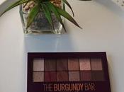 burgundy palette maybelline