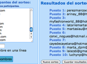 Resultado Sorteo Entradas