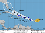Tormenta tropical afectaría jueves República Dominicana.