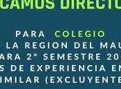 Oportunidades empleos educación general julio agosto).