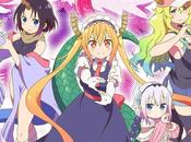 Segunda temporada ''Kobayashi-san Maid Dragon'', recibe visual será producida Kyoto Animation