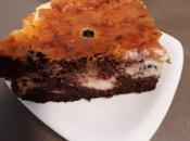 Brownie cheesecake moras silvestres