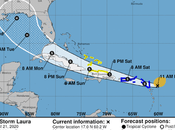 Ciclón Laura impactará este sábado República Dominicana.