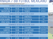 Programacion jornada futbol mexicano