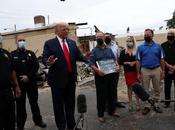 Trump visita Kenosha para apoyar policía
