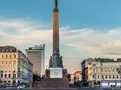 Riga, capital Letonia Mapa (2020)