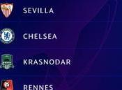 Chelsea, Krasnodar Rennes, rivales Sevilla liguilla Champions