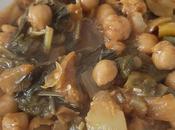 Curry garbanzos acelgas