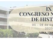 Congreso Nacional deHistoria. Perú Noviembre 2020