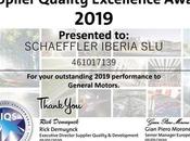 Schaeffler Iberia recibe Supplier Award General Motors