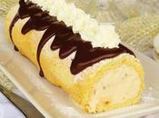 Brazo gitano relleno turrón jijona chocolate