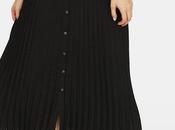 Falda Plisada Midi Stradivarius