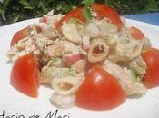 Ensalada pasta colores