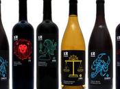 Packaging vino basado signos zodiaco
