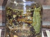 Berenjenas secadas escabeche