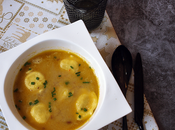 Sopa navidad pasta rellena (boletus trufa)