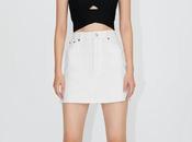 Falda Ante Flecos Zara