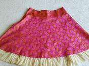 Falda Larga Rosa Palo